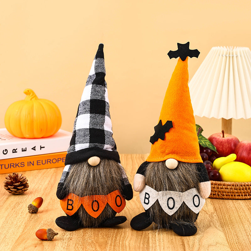 Dekorative Halloween-Gnom Figur Karnz