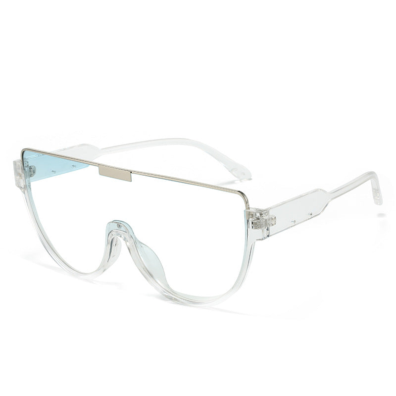 Damen Modische Sport-Sonnenbrille im futuristischen Design Karnz