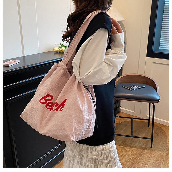 Geräumige Canvas-Shopper-Tasche Karnz