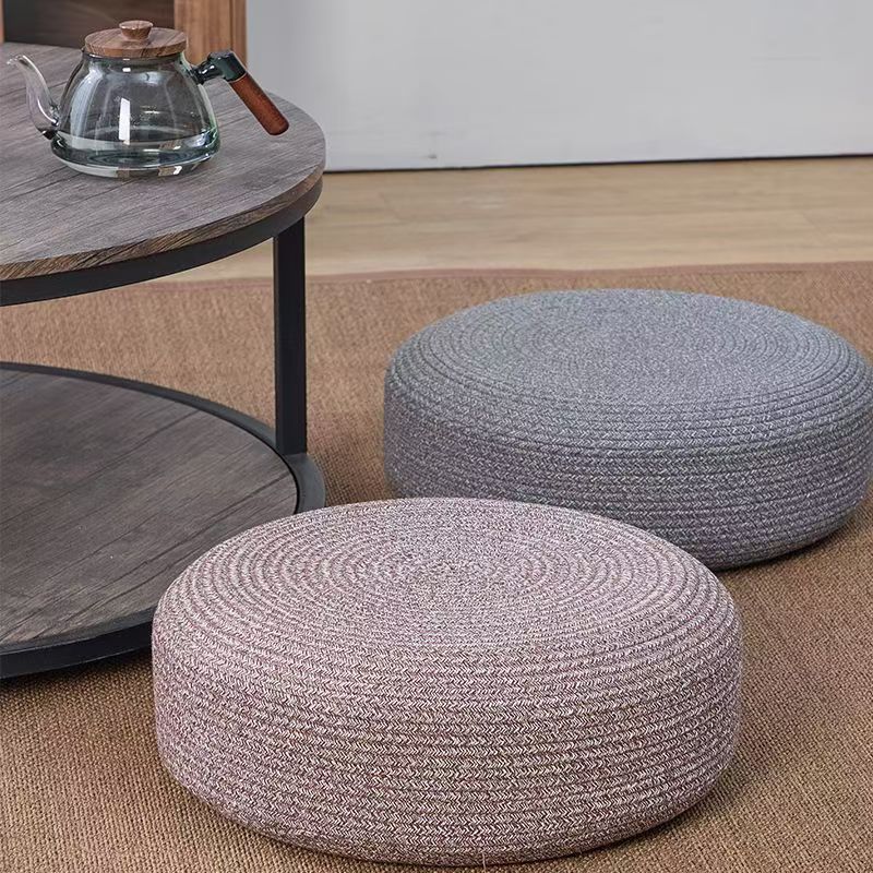 Handgefertigter Sitzpouf Karnz