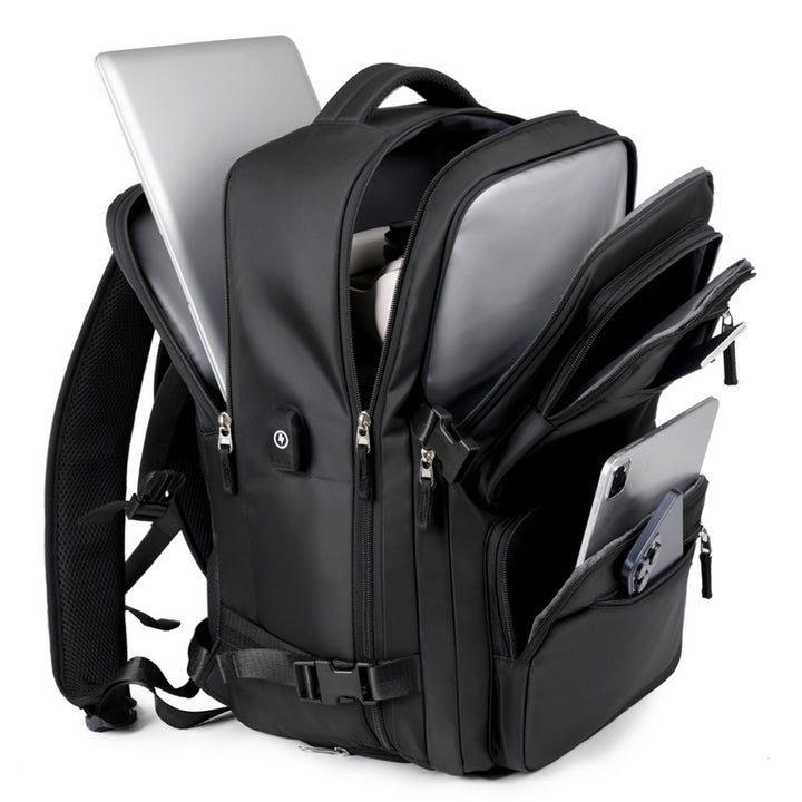 Geräumiger Multi-Compartments-Reiserucksack Karnz