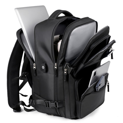 Geräumiger Multi-Compartments-Reiserucksack Karnz