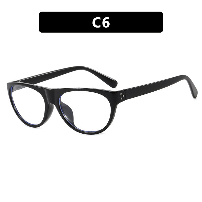 Damen modische optische Brille mit elegantem Katzenaugen-Design Karnz
