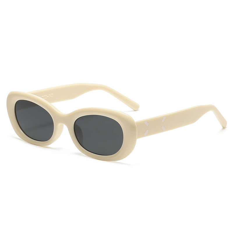 Damen Oversized-Sonnenbrille im trendigen Leopardenmuster Karnz