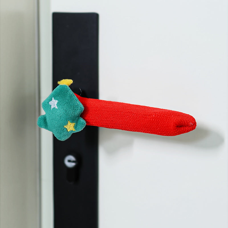 Türgriffschmuck mit Weihnachtsmann Karnz