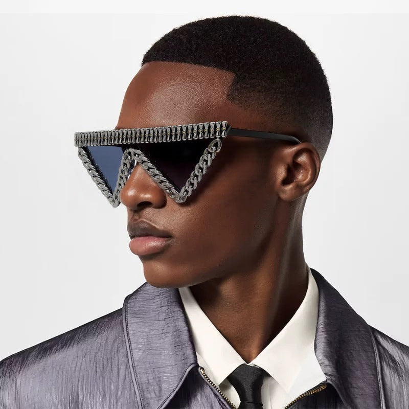 Damen auffällige Designer-Sonnenbrille Karnz