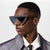 Damen auffällige Designer-Sonnenbrille Karnz