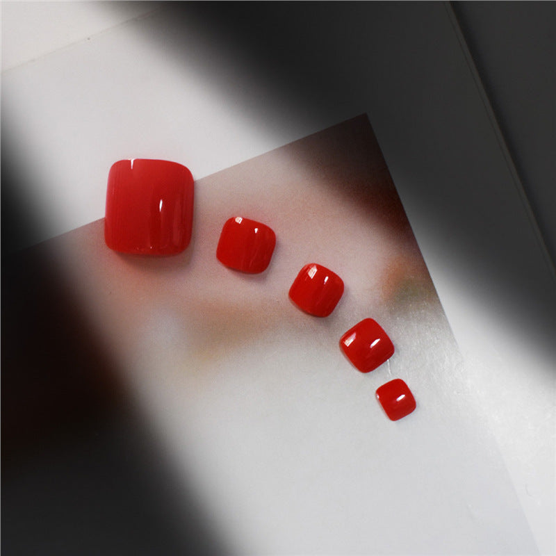 Glänzendes Nagelkunst Press-On Set Karnz