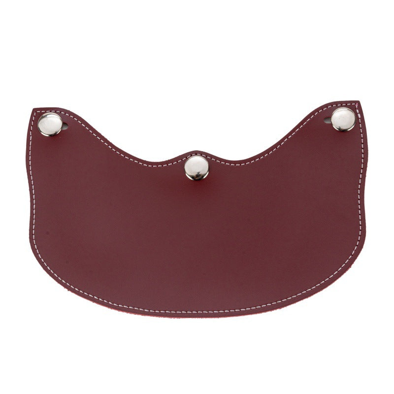 Haltbares Leder-Maske-Schild Karnz