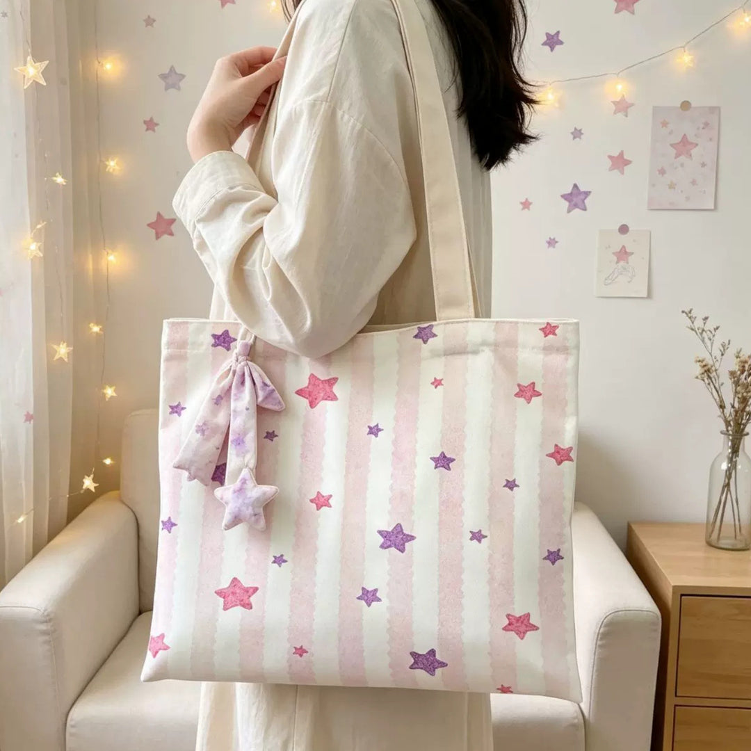 Stilvolle Sternenprint-Tasche