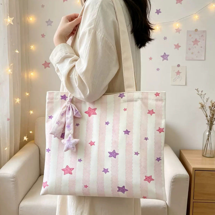 Stilvolle Sternenprint-Tasche