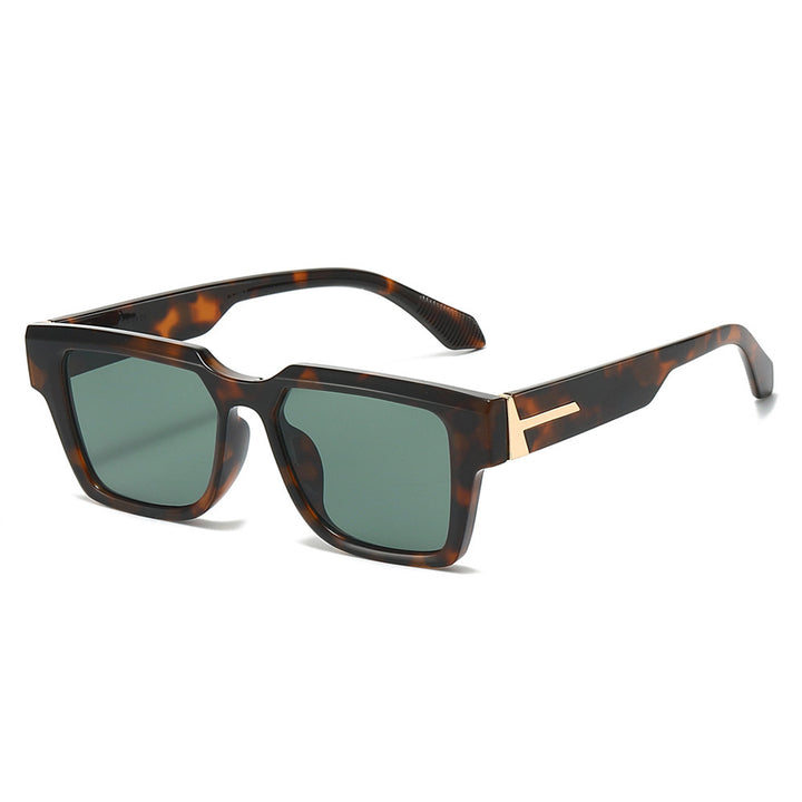 Oversized Quadrat Rahmen Mode Sonnenbrillen Karnz