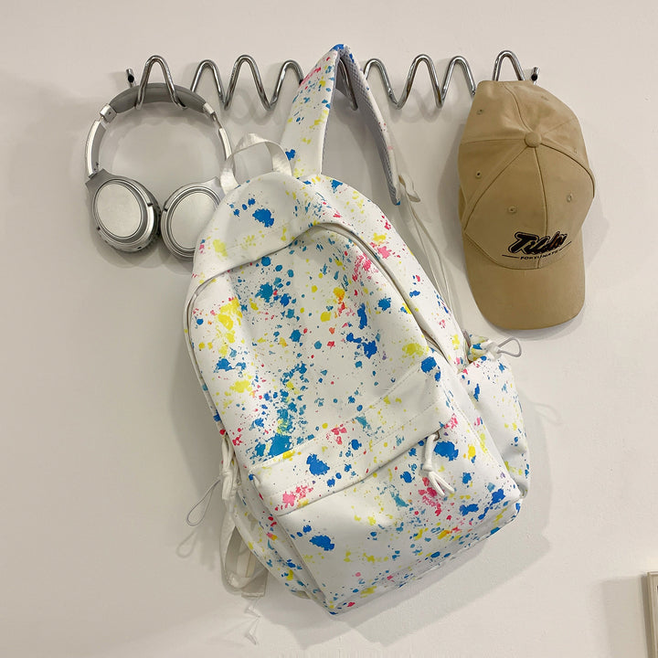 Künstlerisch Splash-Muster Rucksack Karnz