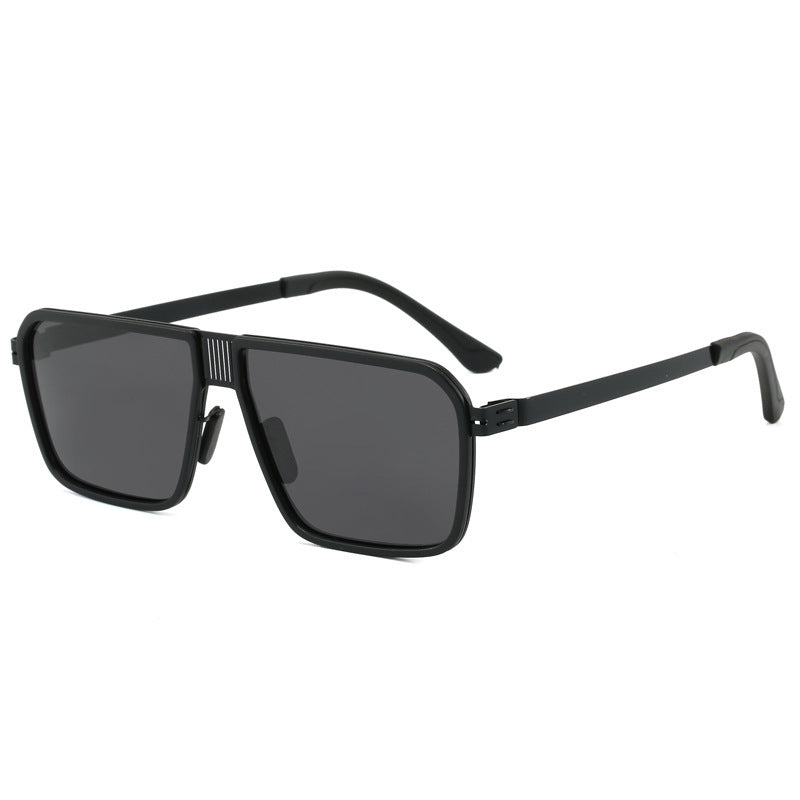 Damen modische Sonnenbrille im modernen, eckigen Design Karnz