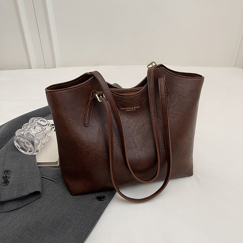 Premium Kunstleder Tote Karnz
