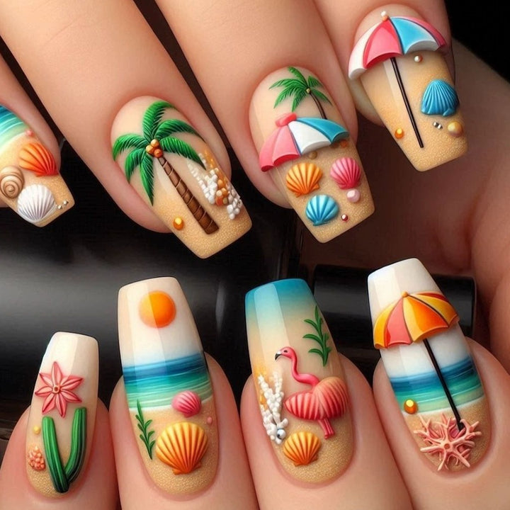 Küstenparadies Nagelkunst Karnz
