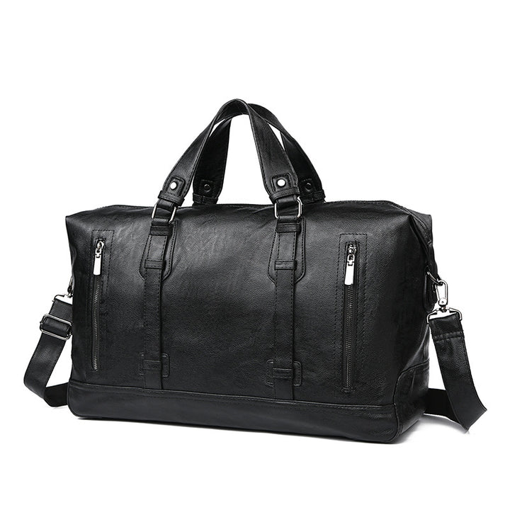 Premium Leder Wochenend-Duffel Bag Karnz