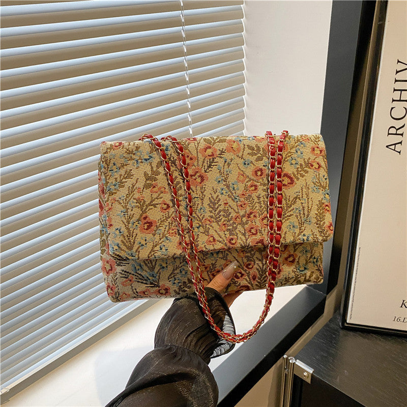 Elegante florale verzierten Handtasche Karnz