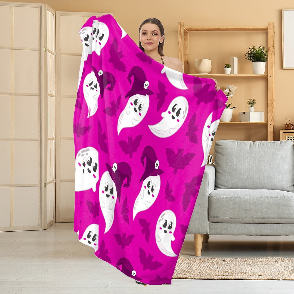 Gemütliche Halloween-Themen Fleece Decke
