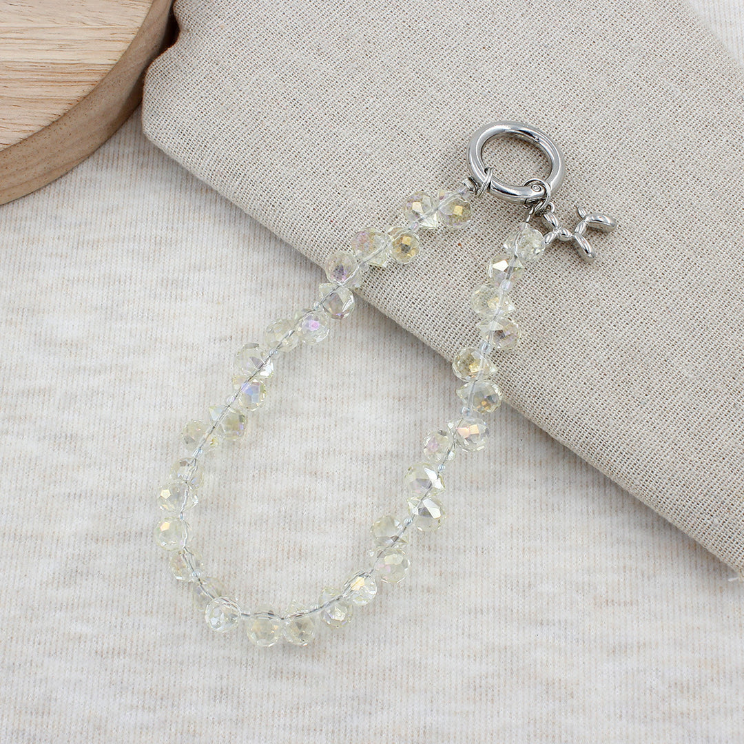 Kristall-verzierte Charm-Armband Karnz