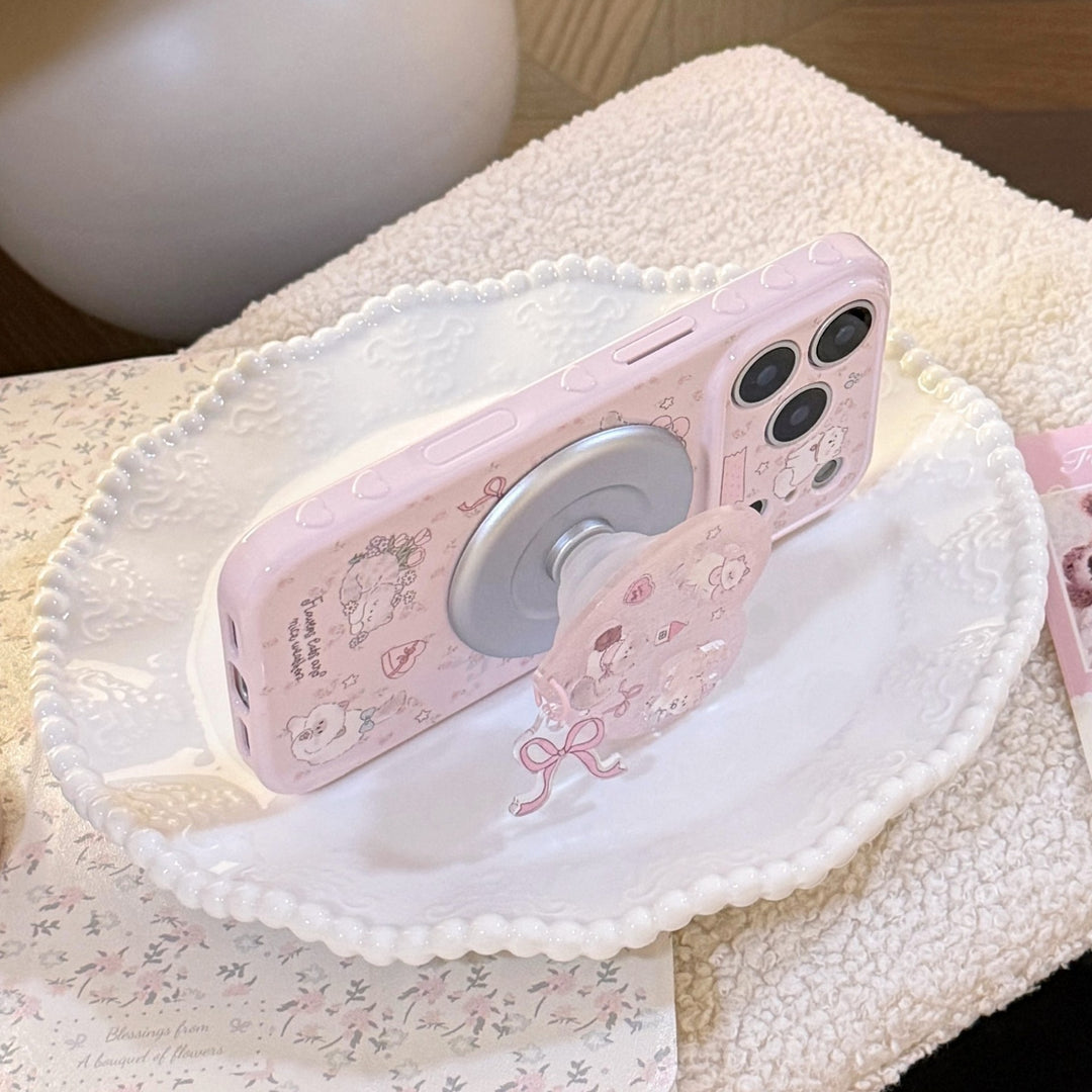 Herzförmiger Smartphone Halter Karnz