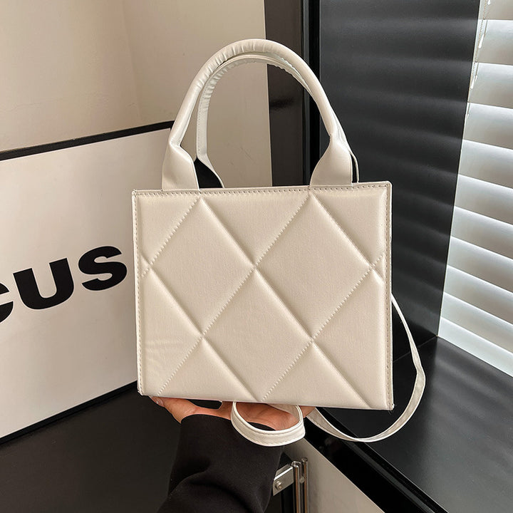 WoQuilted Kunstleder Handtasche Karnz