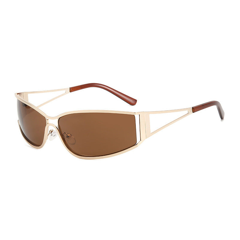 Damen Sportliche Sonnenbrille mit elegantem Rahmen Karnz