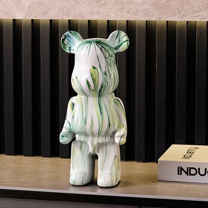 Abstrakte Kunst Bärenfigur für die Hausdekoration