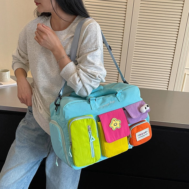 Multi-Pocket Reise-Duffel-Tasche Karnz
