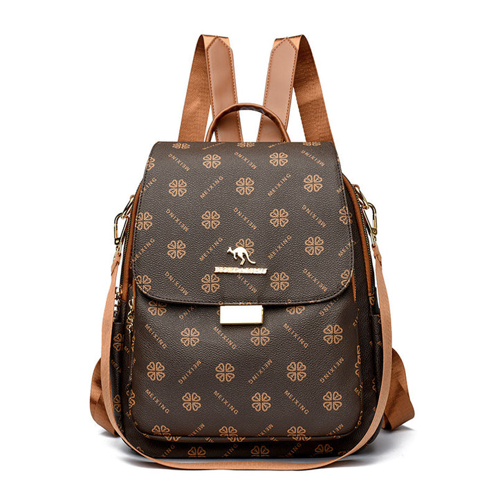 Designer gemusterter Rucksack