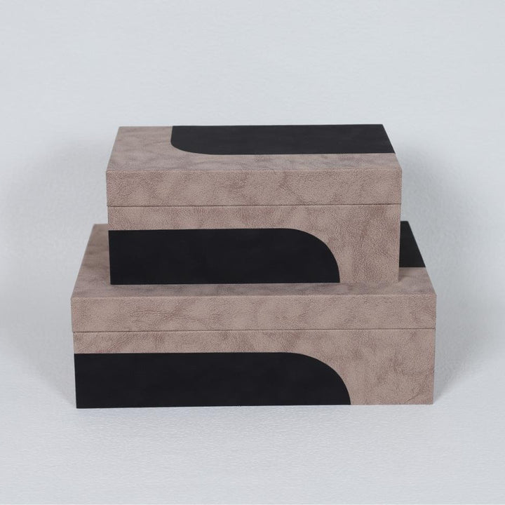 Stylische dekorative Aufbewahrungsboxen-Set