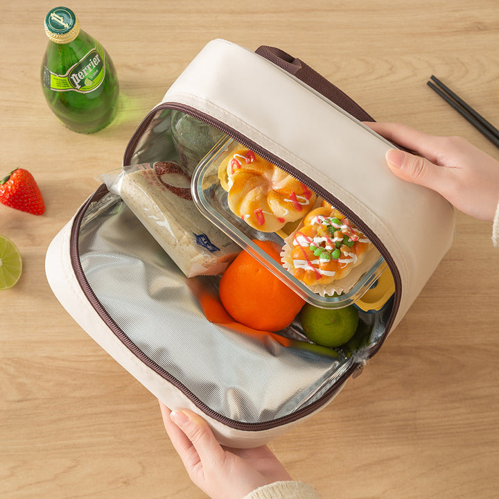 Isolierte Lunch-Tasche mit mehreren Fächern