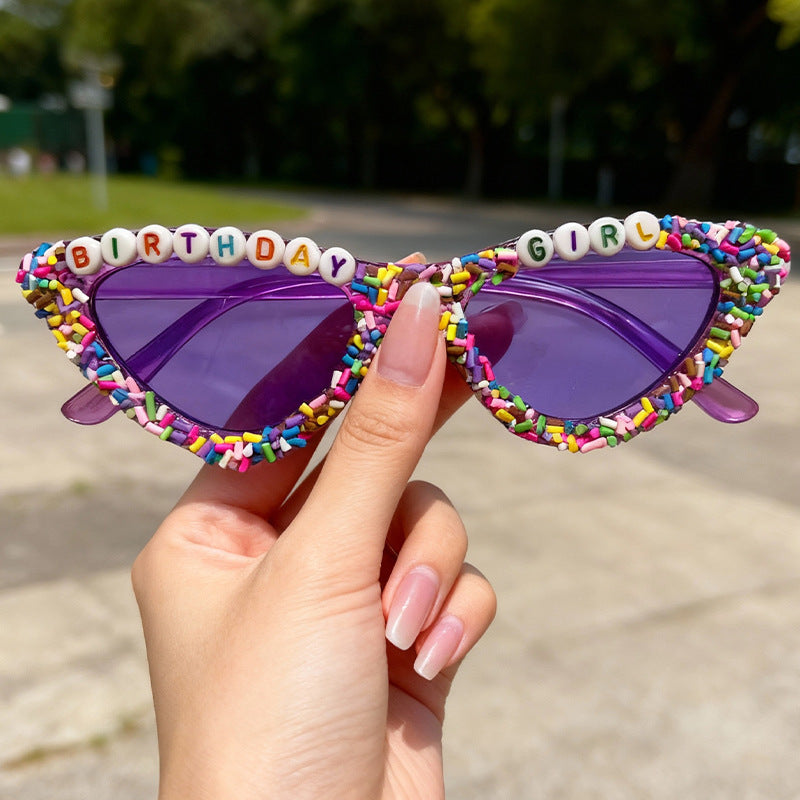 Spaß-Themen Katzenaugen Sonnenbrille Karnz
