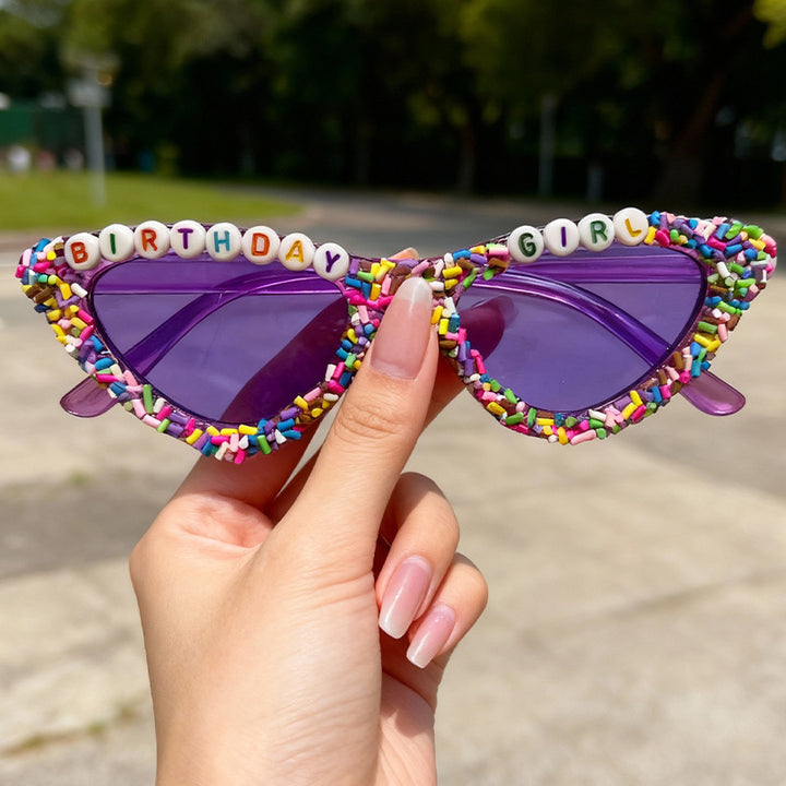Spaß-Themen Katzenaugen Sonnenbrille Karnz