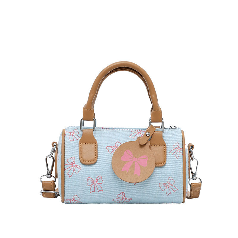 WoPlayful Bow-Printed Mini-Handtasche Karnz