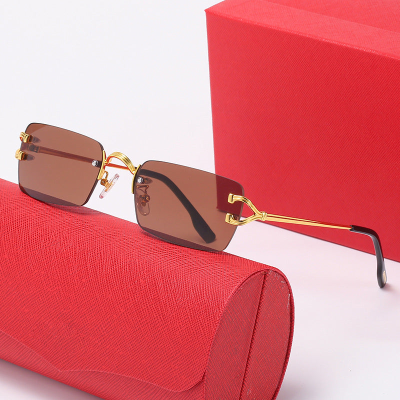 Damen modische Korrektionsbrille mit elegantem Metallrahmen und komfortablen Nasenpads Karnz