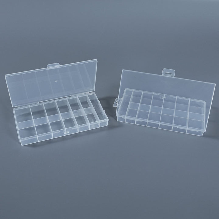 Transparente Trennwand Aufbewahrungsbox Karnz