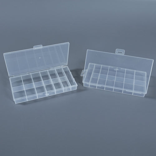 Transparente Trennwand Aufbewahrungsbox Karnz