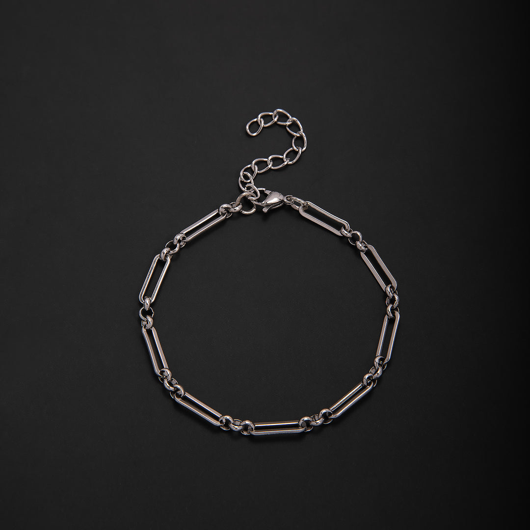 Vernetztes Metall-Gliederarmband Karnz