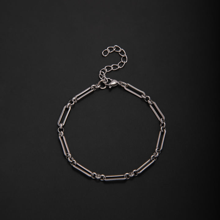 Vernetztes Metall-Gliederarmband Karnz