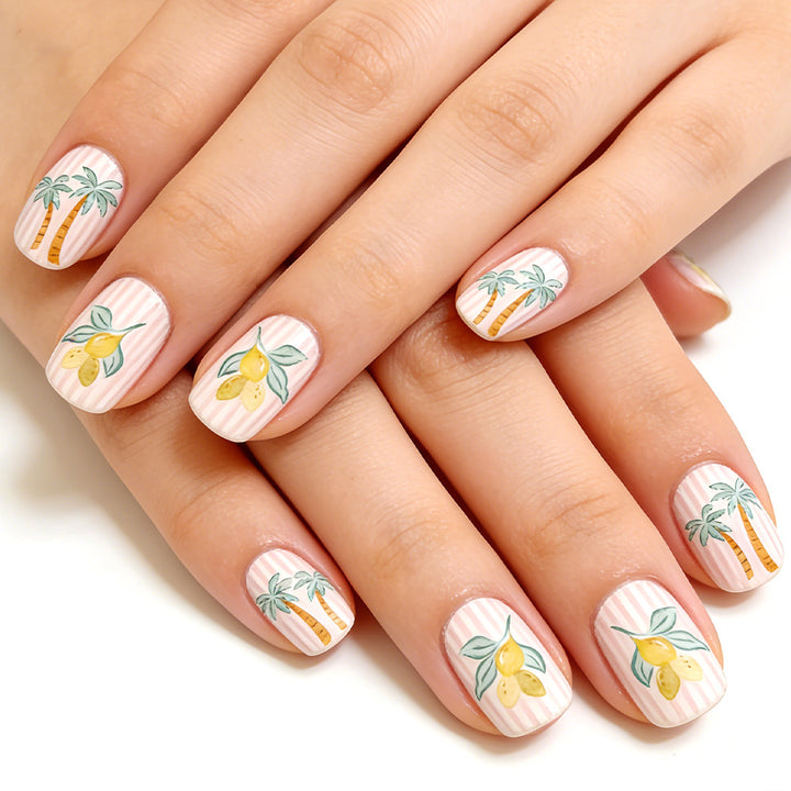 Tropische Früchte-Themen Nagelkunst Karnz