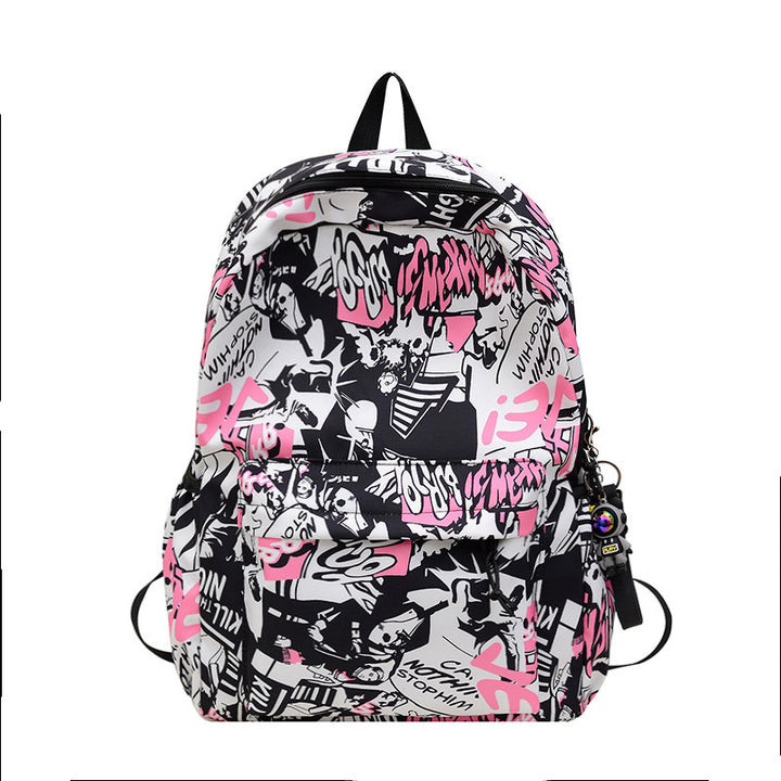 Künstlerischer Grafikdruck Rucksack Karnz