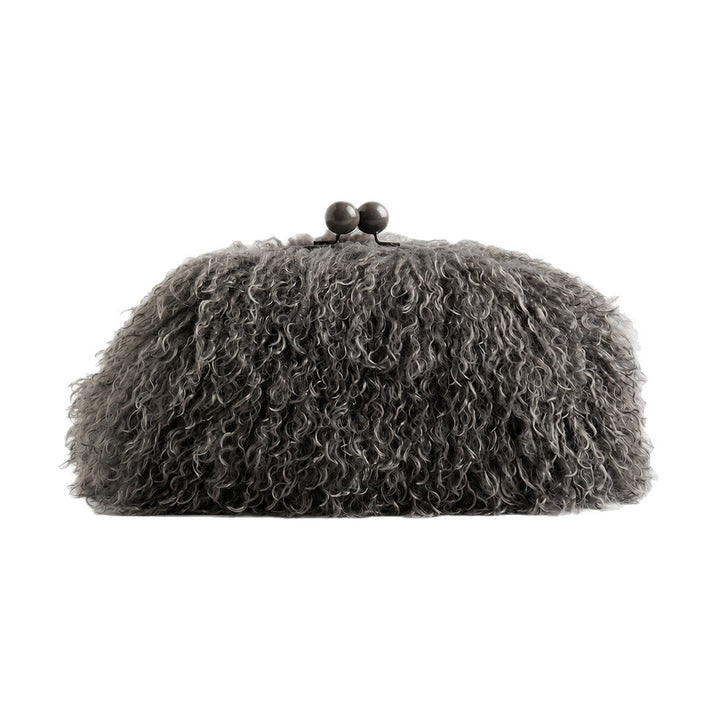 Fell-texturierte Clutch-Tasche