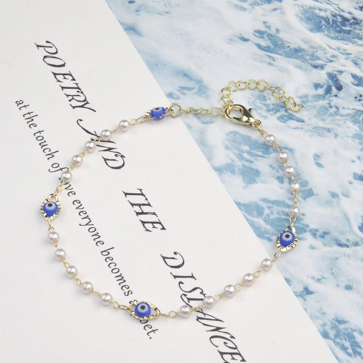 Elegante Perlenkette Karnz