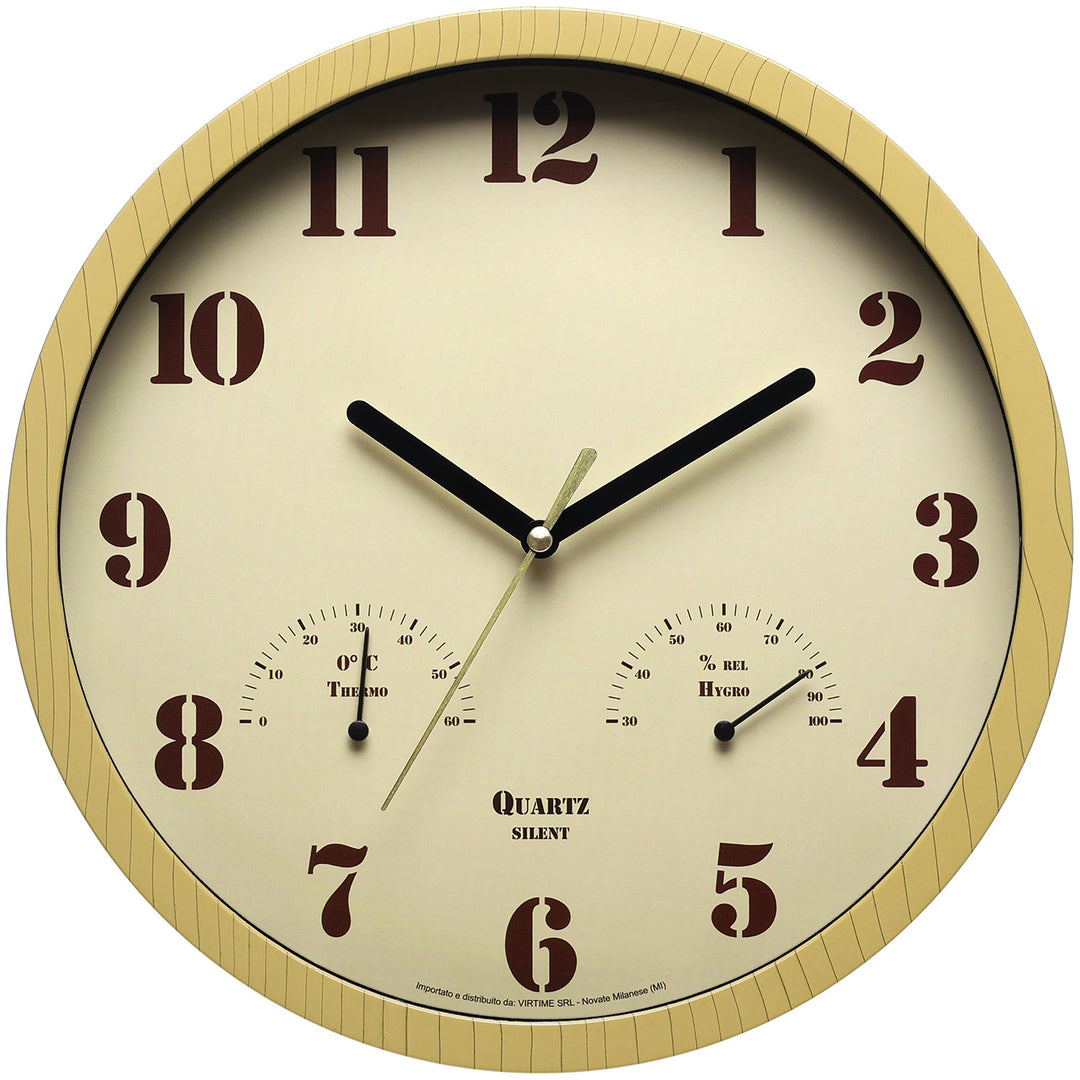 Wandthermometer und Hygrometer Karnz