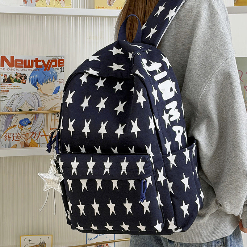 Stylischer gepunkteter Grafik-Rucksack Karnz