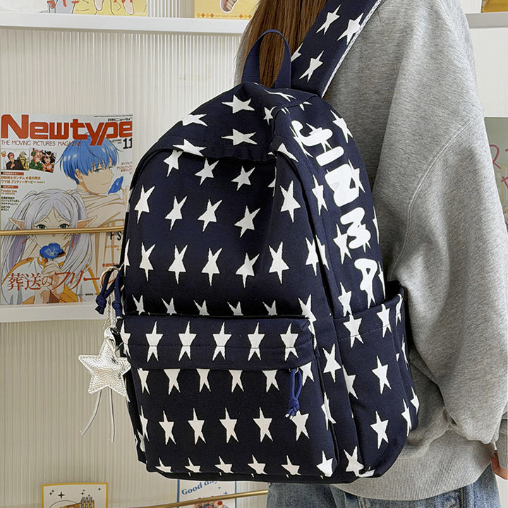 Stylischer gepunkteter Grafik-Rucksack Karnz