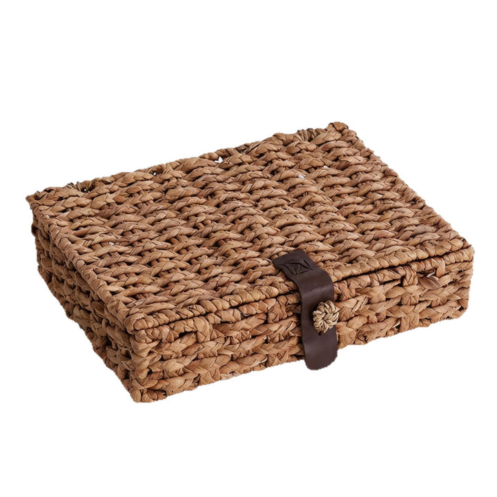 Handgefertigte Aufbewahrungsbox Aus Geflochtenem Naturmaterial Karnz