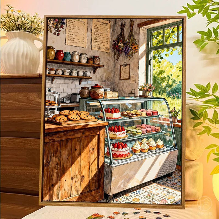 Bäckerei-Themen Dekorative Leinwandkunst Karnz