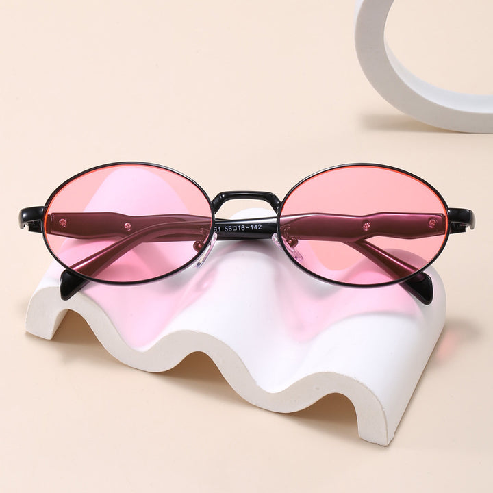 Modische Sonnenbrille Im Eleganten Ovaldesign Karnz 1787127969